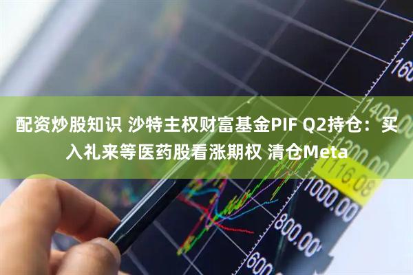配资炒股知识 沙特主权财富基金PIF Q2持仓：买入礼来等医药股看涨期权 清仓Meta